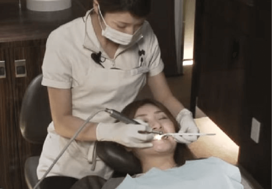 クリーニング＆唇の保護