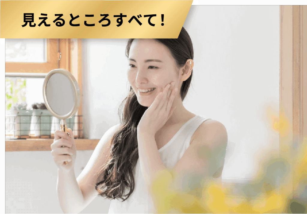 見えるところすべて！